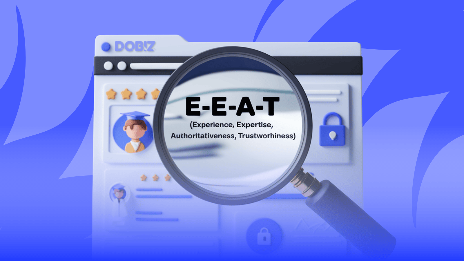 E-E-A-T: המפתח לתוכן מותאם לגוגל | עיצוב: ליאור באייר, סטודיו דוביז