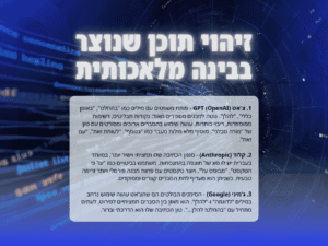 זיהוי תוכן שנוצר בבינה מלאכותית - ליאור באייר - דוביז